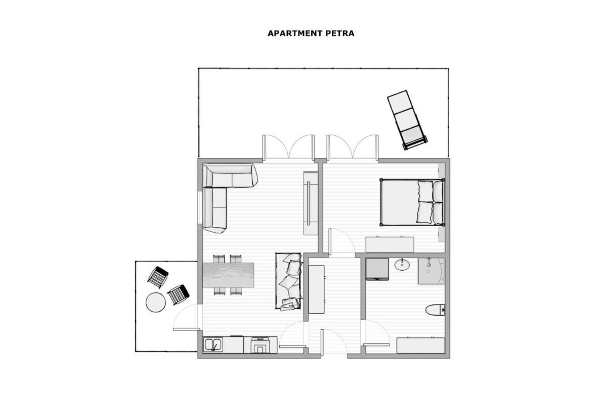 Apartment Petra Кранська Гора Екстер'єр фото